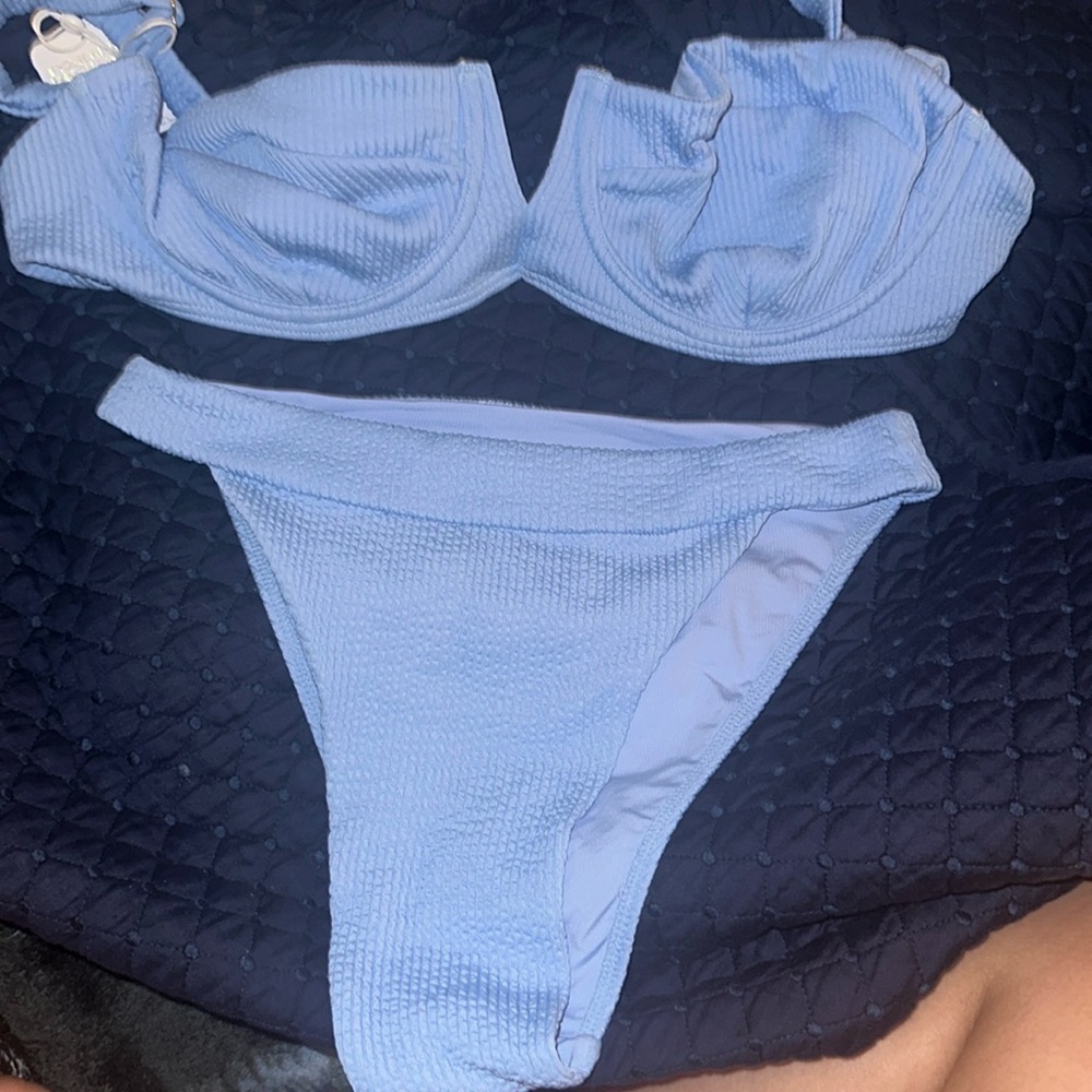 Monday Swimwear Periwinkle Crinkle ArgentinaBottom